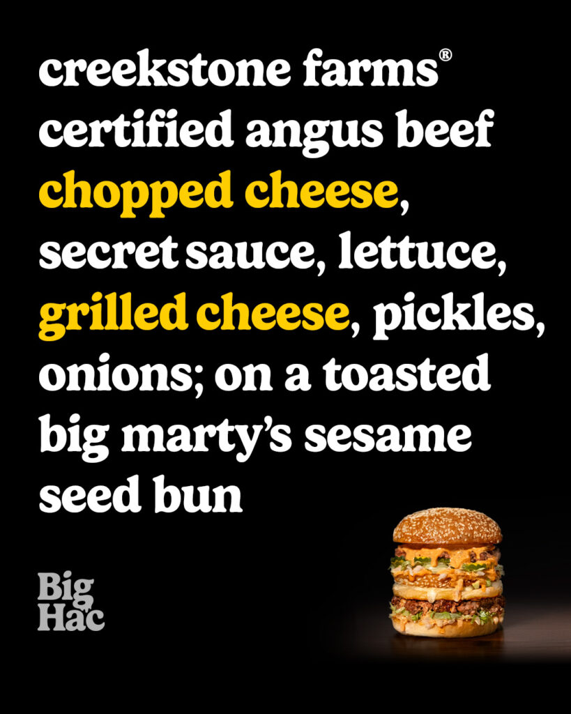 unique menu items contribute to our growth